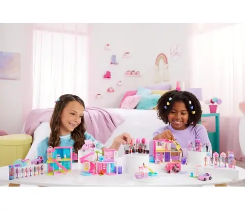 Barbie Mini Dreamhouse with Surprise HYF44 HYF45