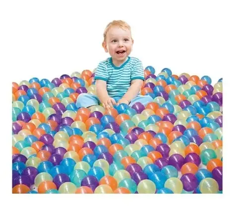 Pilsan Play Pool Balls 7 cm 100 Pcs in Net 06411