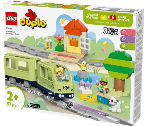 LEGO Duplo Town Przygoda Z Interaktywnym Pociągiem 10427