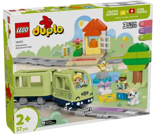 LEGO Duplo Town Przygoda Z Interaktywnym Pociągiem 10427