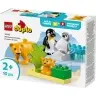 LEGO Duplo Town Rodziny Dzikich Zwierząt: Pingwiny I Lwy 10442