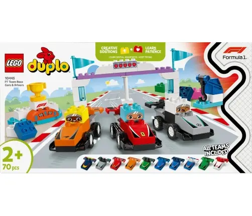 LEGO Duplo Town Bolidy I Kierowcy F1 10445