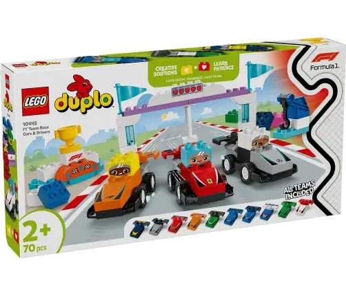 LEGO Duplo Town Bolidy I Kierowcy F1 10445