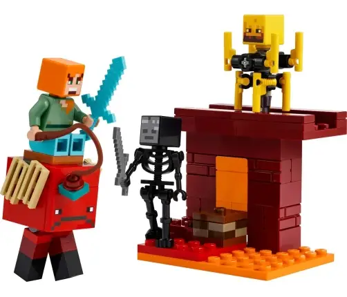 LEGO Minecraft Bitwa Na Moście Netheru 21266