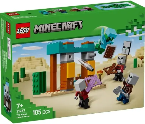 LEGO Minecraft Pustynny Patrol Złosadników 21267
