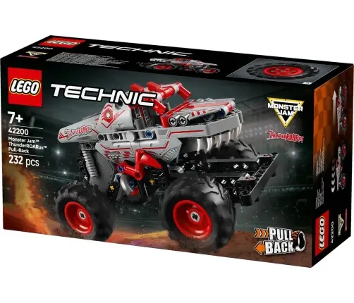 LEGO Technic Monster Jam Thunderroarus Z Napędem Typu Pull-Back 42200