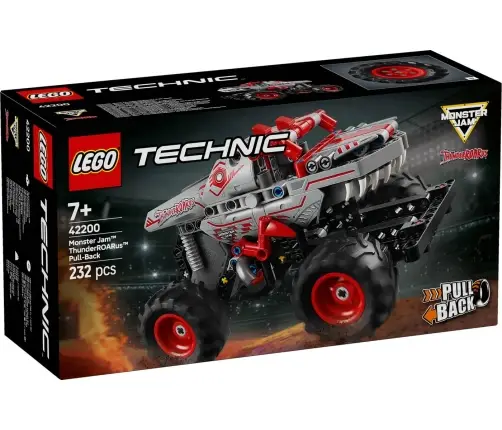 LEGO Technic Monster Jam Thunderroarus Z Napędem Typu Pull-Back 42200