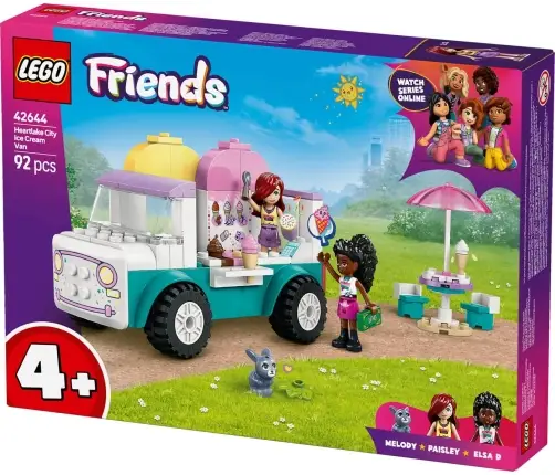 LEGO Friends Furgonetka Z Lodami W Mieście Heartlake 42644