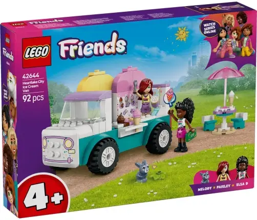 LEGO Friends Furgonetka Z Lodami W Mieście Heartlake 42644