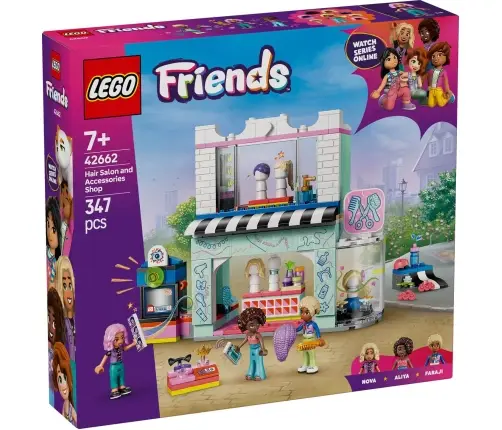 LEGO Friends Salon Fryzjerski I Sklep Z Ozdobami 42662
