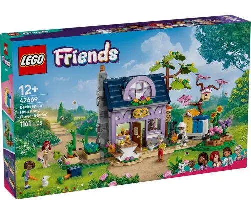 LEGO Friends Dom Pszczelarzy I Kwiatowy Ogród 42669