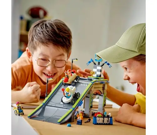 LEGO Classic Bez Granic: Tor Z Rampami Dla Wyścigówek 60460