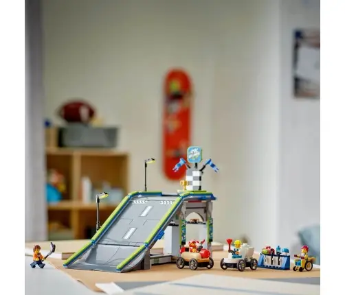 LEGO Classic Bez Granic: Tor Z Rampami Dla Wyścigówek 60460