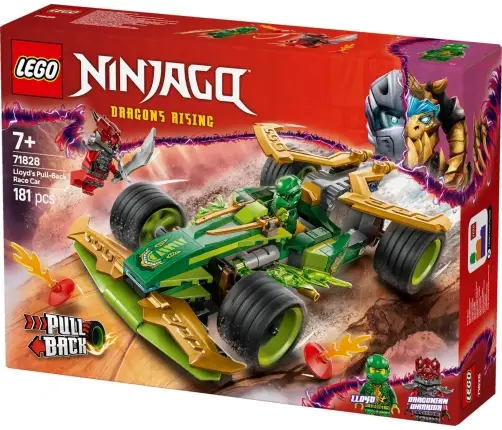 LEGO Ninjago Samochód Wyścigowy Lloyda Z Napędem Typu Pull-Back 71828
