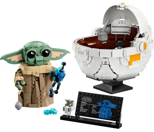 LEGO Star Wars Tm Grogu W Wózku 75403