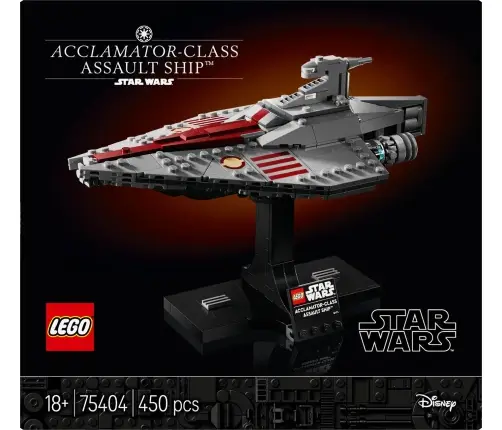 LEGO Star Wars Tm Krążownik Szturmowy Typu Acclamator 75404