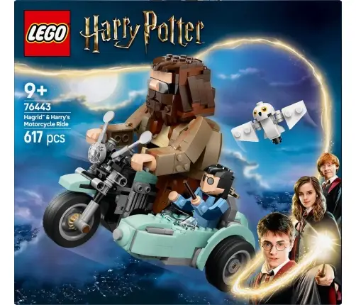 LEGO Harry Potter Tm Przejażdżka Motocyklowa Hagrida I Harryego 76443