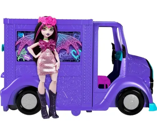 Monster High Draculaura Doll Fangtastic Rockin Food Truck HXH83