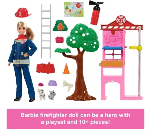 Barbie Firefighter Playset HRG55