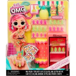 503842-EUC L.O.L. Surprise OMG Sweet Nails - Pinky Pops Fruit Shop