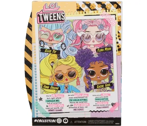 591658EUC L.O.L. Surprise Tweens Core Doll - Hana Groove