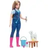 Barbie 65Th Anniversary Careers Farm Vet Doll HRG42