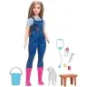 Barbie 65Th Anniversary Careers Farm Vet Doll HRG42