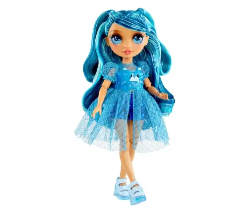 121374-EUC Rainbow High Creative Crystals Fashion Doll- Skyler