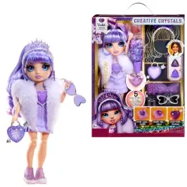 121404-EUC Rainbow High Creative Crystals Fashion Doll- Violet 121404-EUC Rainbow High Creative Crystals Fashion Doll- Violet