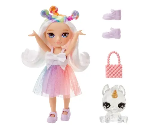 531203-EUC Rainbow High Littles Dolls- Opal (Rainbow)