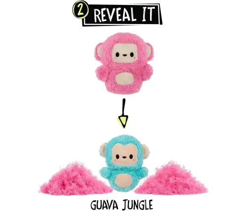 511670X1EUC Fluffie Stuffiez Small Plush- Monkey