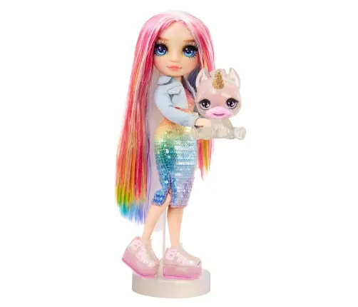120230-EU Classic Rainbow Fashion Doll- Amaya (rainbow)