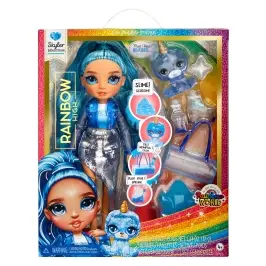120216-EU Classic Rainbow Fashion Doll- Skyler (blue)