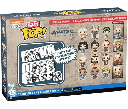 73057 Funko Bitty POP 4PK Avatar TLA Series 2