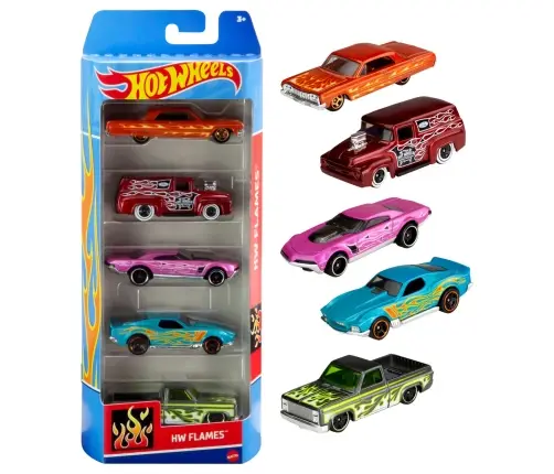 Hot Wheels Basic Car 5 Pack 1806