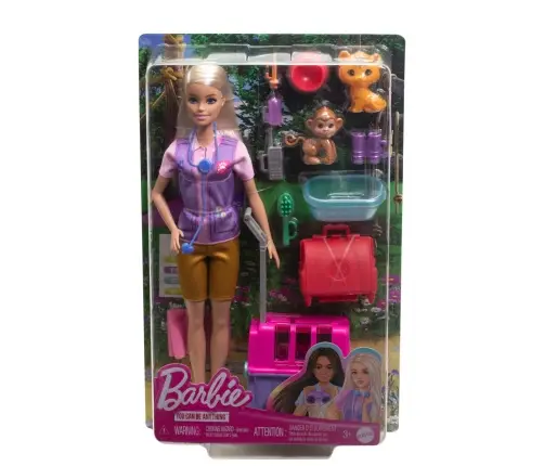 Barbie Animal Rescue Doll & Playset HRG50