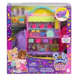 Polly Pocket Kitty Airways Playset HWP19 Polly Pocket Kitty Airways Playset HWP19