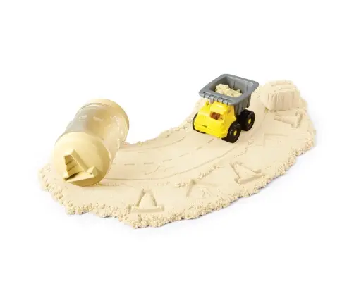 Wonder Factory Never Dry Sand Construction Trucks Asst in PDQ 595168-EUC