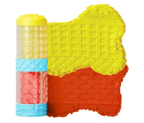 Wonder Factory Never Dry Dough & Sand Mega Box Set 595298-EUC