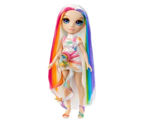Rainbow High Hair Chalk & Style Doll- Amaya (Rainbow) 526780-EUC