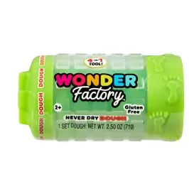 Wonder Factory Never Dry Dough Singles – Green 594987 Wonder Factory Never Dry Dough Singles – Green 594987