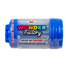Wonder Factory Never Dry Dough Singles - Blue 595014 Wonder Factory Never Dry Dough Singles - Blue 595014