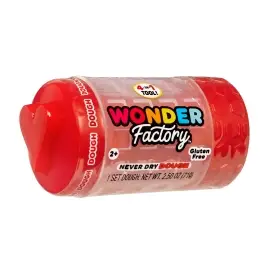 Wonder Factory Never Dry Dough Singles – Red 595069 Wonder Factory Never Dry Dough Singles – Red 595069
