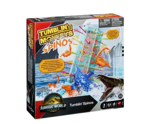 Mattel Tumblin Spinos Jurassic World JFW44
