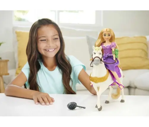 Disney Rapunzel and Maximus Doll Horse HLW23