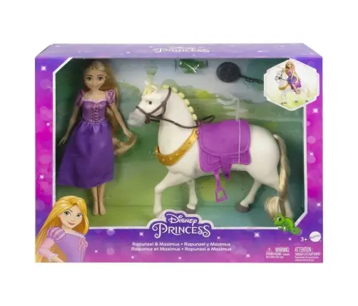 Disney Rapunzel and Maximus Doll Horse HLW23