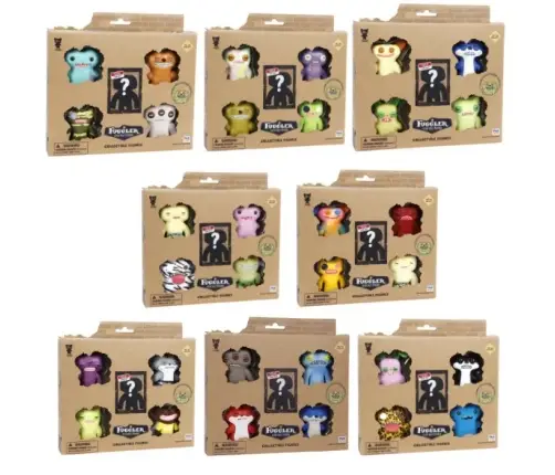 Fuggler Monster Collectible Figures Deluxe 5 Pack Asst FG2040