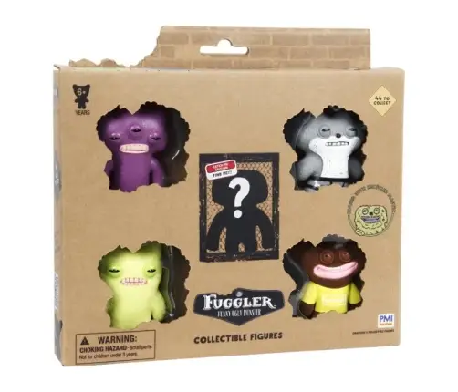 Fuggler Monster Collectible Figures Deluxe 5 Pack Asst FG2040