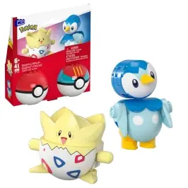 MEGA Pokemon Pokeball Togepi Piplup JCT44 MEGA Pokemon Pokeball Togepi Piplup JCT44