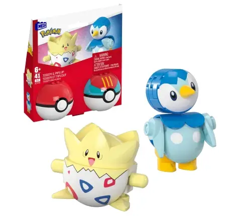 MEGA Pokemon Pokeball Togepi Piplup JCT44
